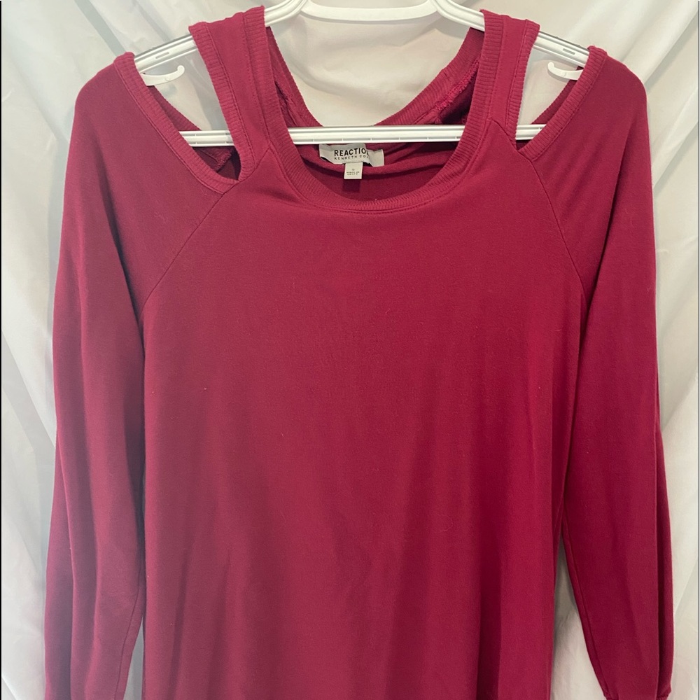 Kenneth Cole Reaction Open-Shoulder Dress